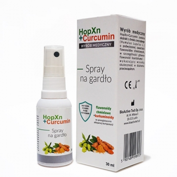 HopXn+Curcumin Spray na gardło 30 ml